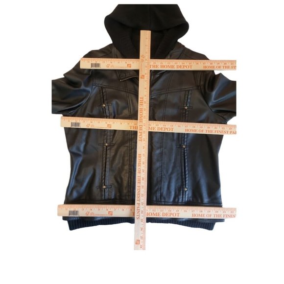 Women's XXL Black Rivet Jacket WWZG0010 WWZMU643 - Picture 7 of 10